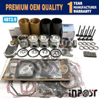 4BT3.9 Overhaul Rebuild Kit for 4BT Cummins 3.9 Engine (Komatsu S4D102)