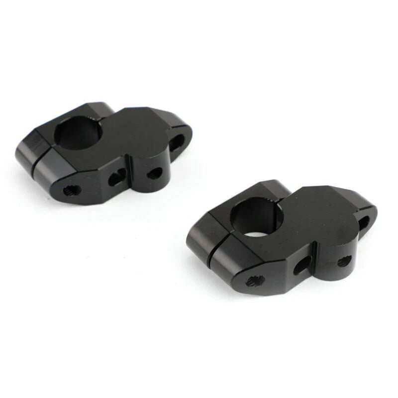 1" Rise 7/8" Handle Bar Risers for Yamaha Honda Kawasaki Suzuki (T9)