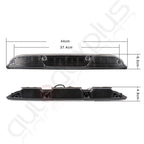 Clear Lens Black Housing 3rd Tail Brake Light Cargo Lamp for Ford F-150 (2015–2017)