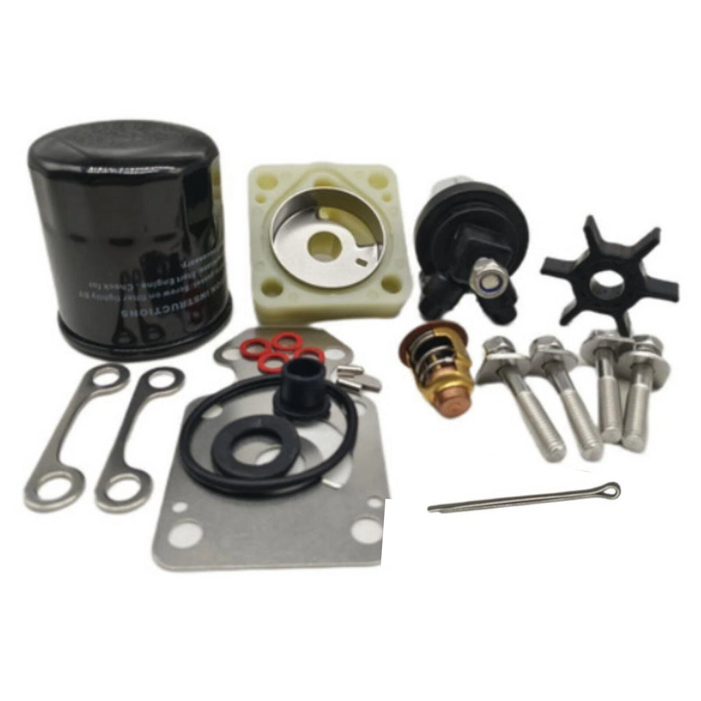 Maintenance Service Kit for Yamaha 4-Str F20B Outboard (Thermostat 6AH-12411-00)