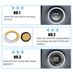 Engine Start Stop Push Button Cover Kit for Dodge Charger Challenger (2015-2023)