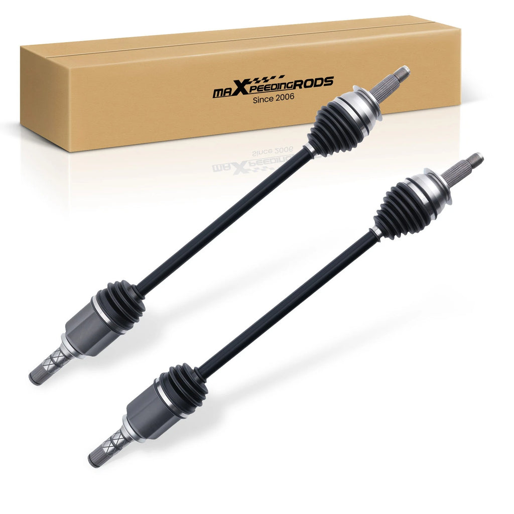 Set of 2 Front CV Axle Shaft Assemblies for Subaru Forester XV (2009-2014)