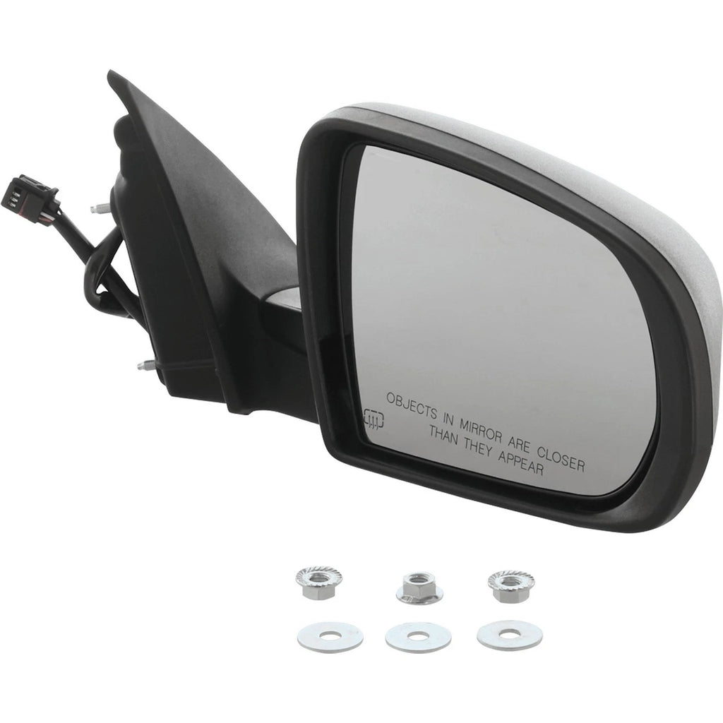 Set of 2 Heated Mirrors for Jeep Cherokee (2014–2018) Textured Black