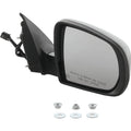 Set of 2 Heated Mirrors for Jeep Cherokee (2014–2018) Textured Black