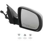 Set of 2 Heated Mirrors for Jeep Cherokee (2014–2018) Textured Black