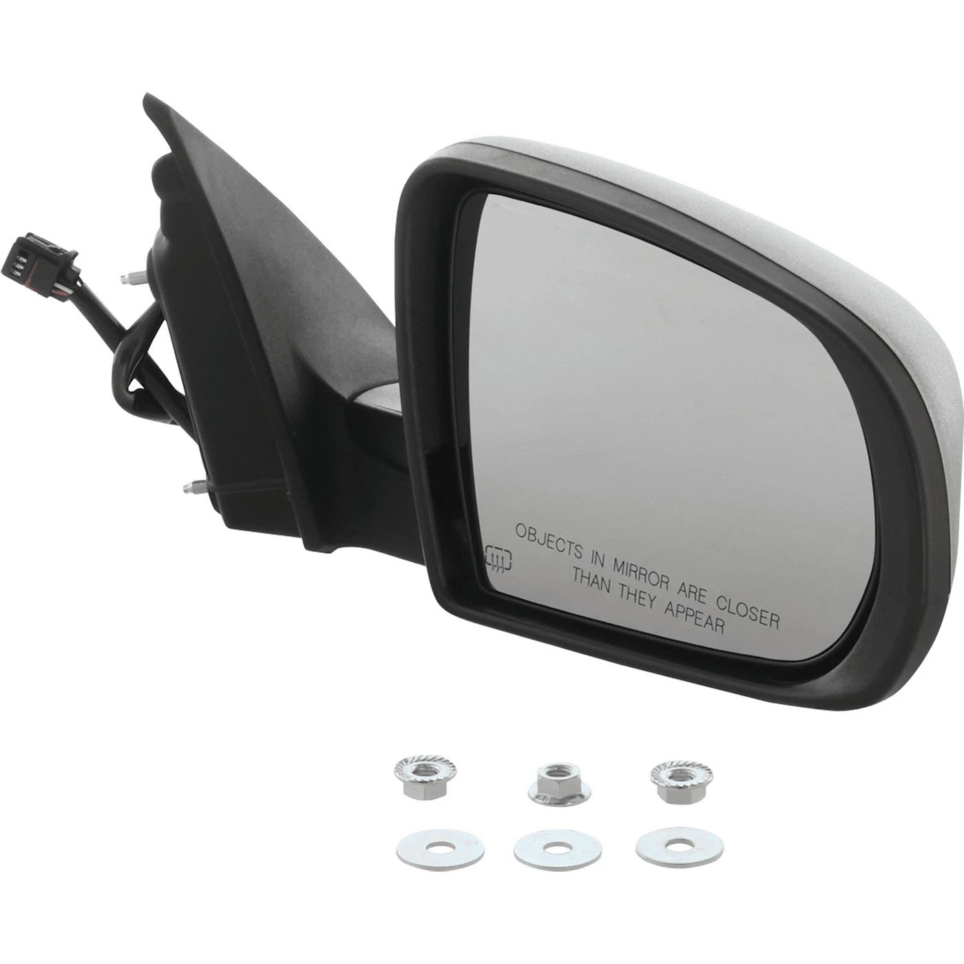Set of 2 Heated Mirrors for Jeep Cherokee (2014–2018) Textured Black