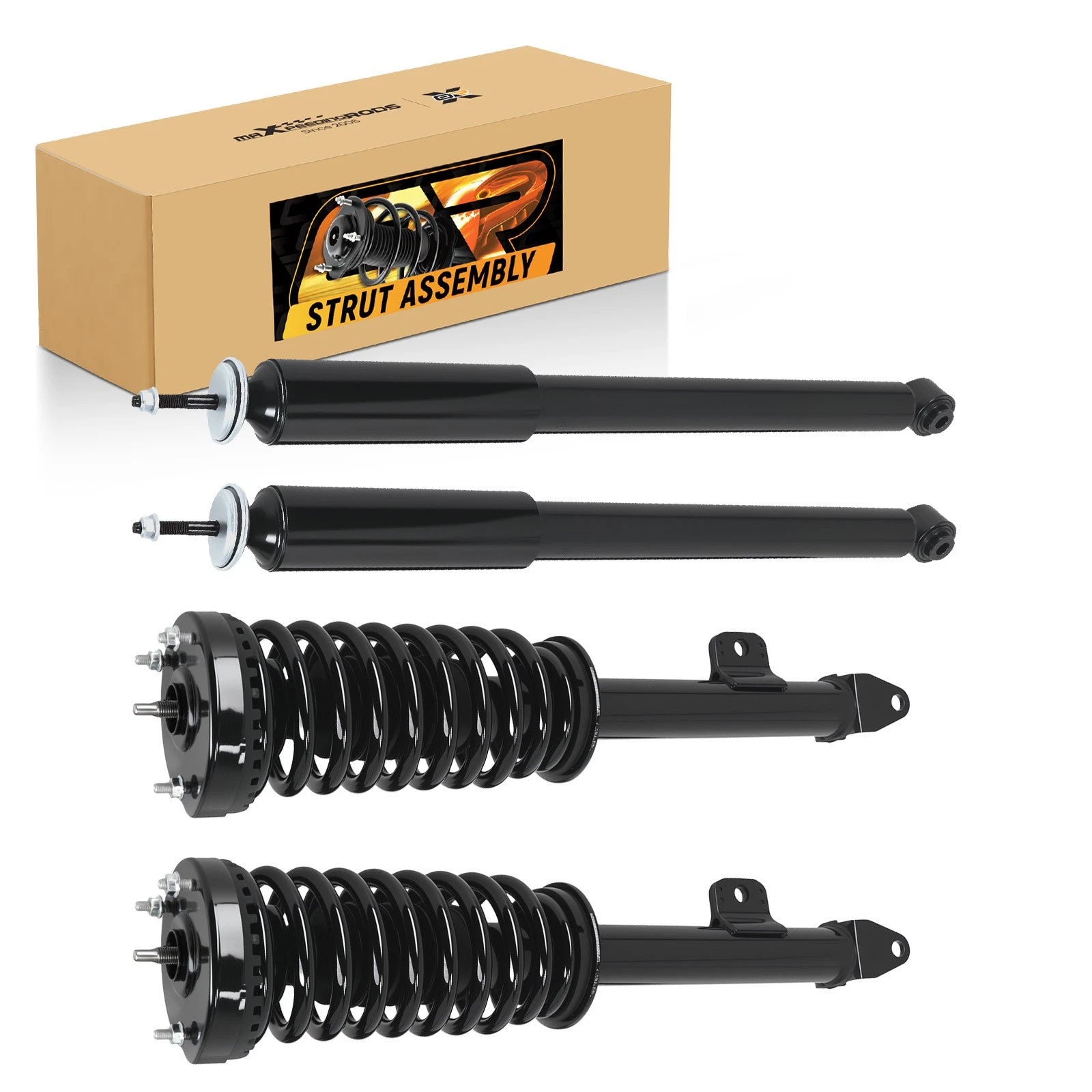Set of 4 Front Struts Rear Shock Assembly for Dodge Charger (2006–2010)