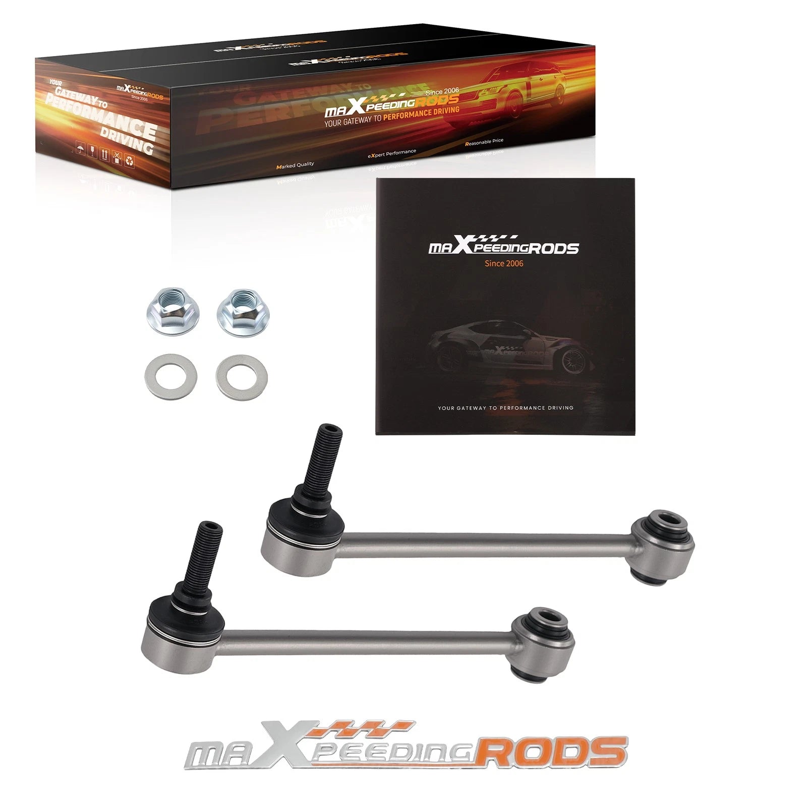 3.5" Lift Rear Suspension Kit Sway Bar Link for Jeep Wrangler JK JL (2007–2021)