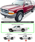 Running Boards for Dodge Dakota Quad Cab (2000-2004) 6 Inches