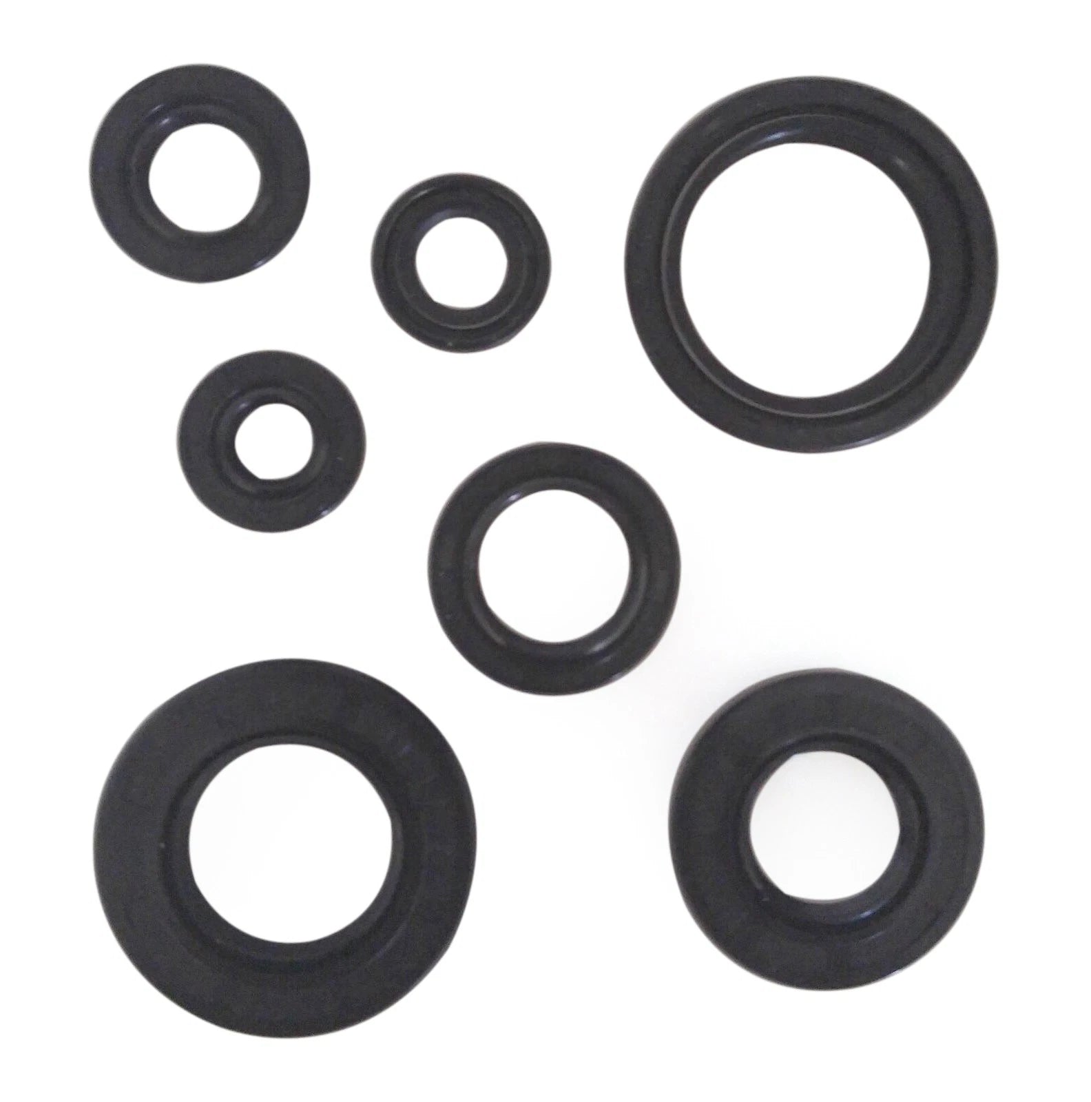 7-Piece Engine Oil Seal Kit for Yamaha Blaster YFS200 (1988–2006)