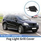 1 Pc Fog Light Grill for Mercedes-Benz W205 (2015–2021) No. 2058857202 Black