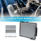 Radiator for Mitsubishi Triton ME MF MG MH MJ Delica 2.6 (1986–1996)