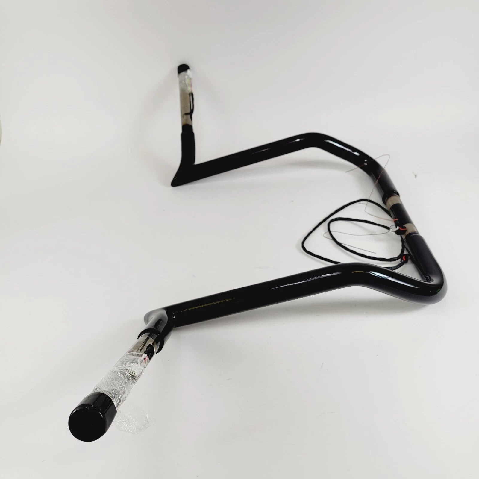 14" Black Wired Monkey Handlebars for Harley Batwing (2014–2023)