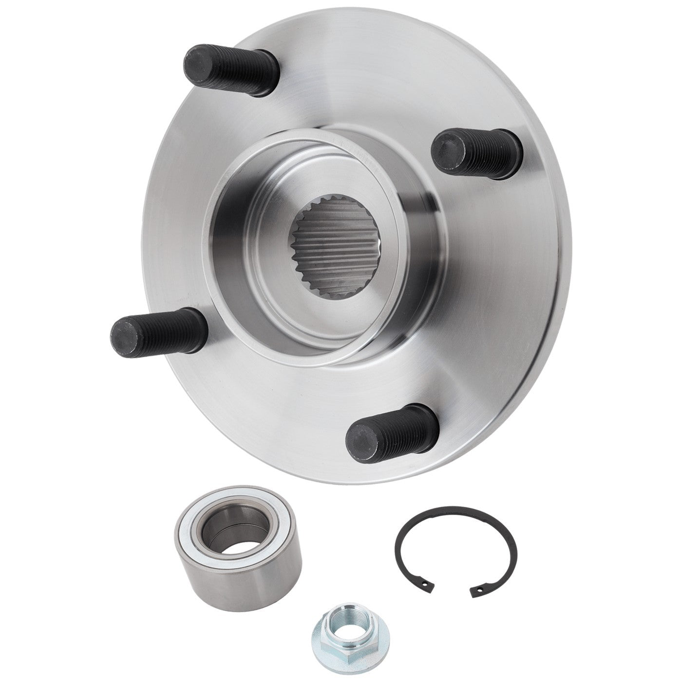 2X Wheel Hubs for Ford Focus (Front Driver & Passenger Side)