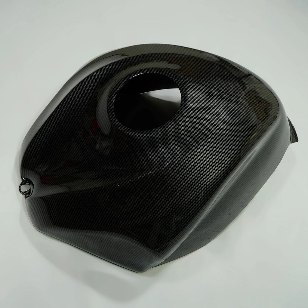 Black Carbon Fiber Fuel Gas Tank Cover for Suzuki GSXR 600/750 (2006–2007)