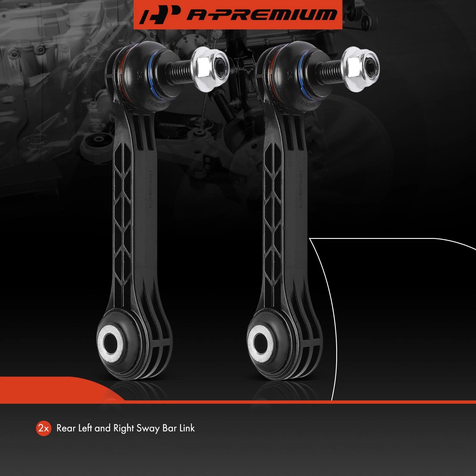 2X Rear Sway Bar Link for BMW 740i 2023–2024