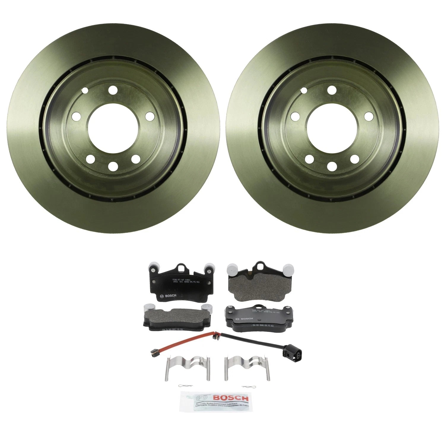 Bosch Rear Quietcast Disc Brake Pad Kit for Audi Q7, VW Touareg (2007–2018)