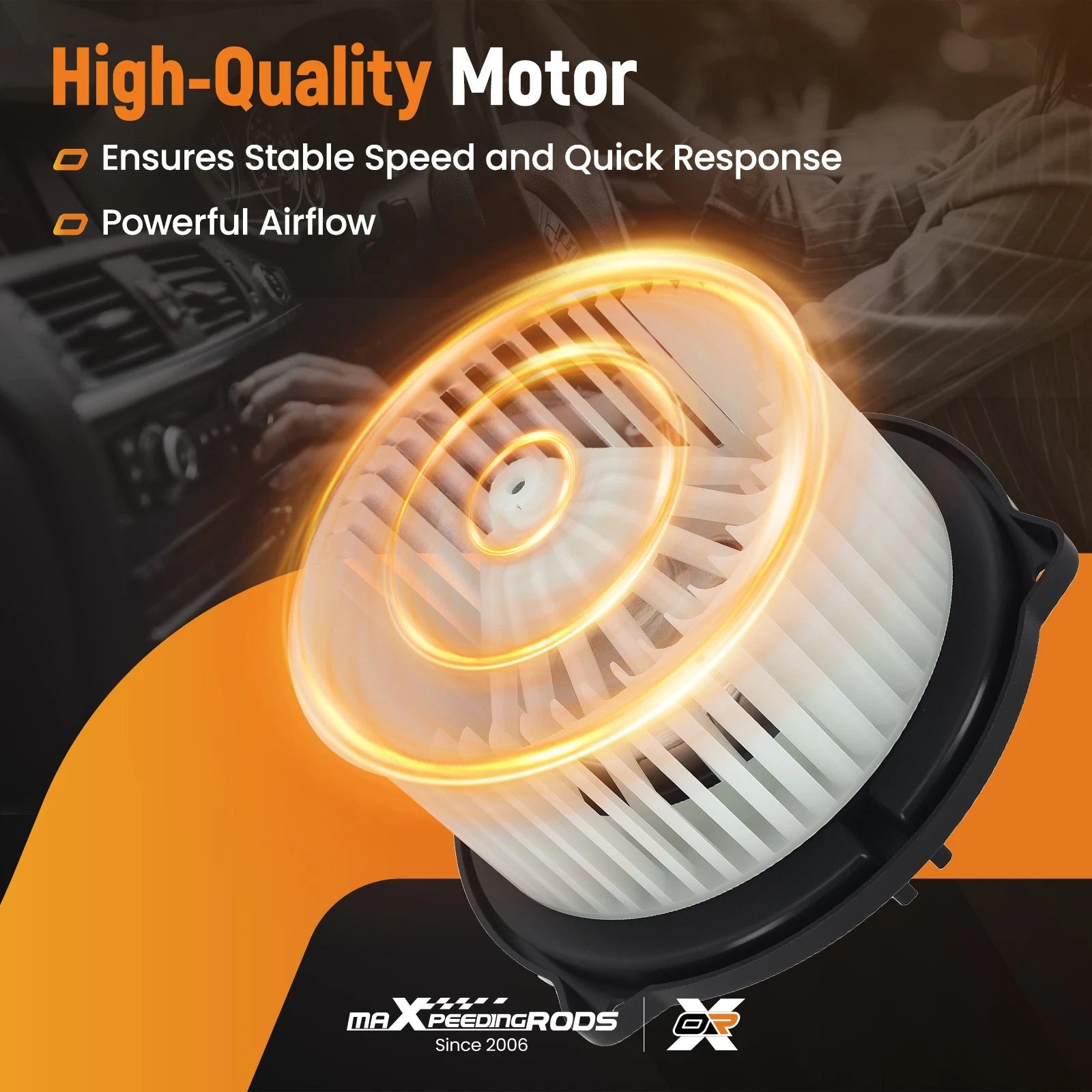 A/C Heater Blower Motor for Toyota Sequoia Tundra (2000-2007)