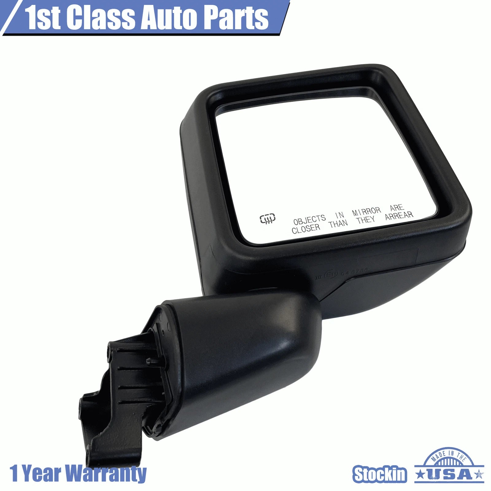 Power Heated Mirror Right Passenger Side for Jeep Wrangler JL (2018–2021) 68281890AB