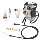 Carburetor & Throttle Cable for Yamaha Wolverine 350 YFM350FX 4X4 (1996–2001)