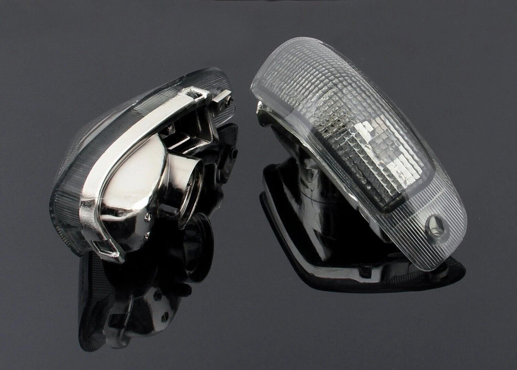 Front Turn Signal Lens for Kawasaki ZZR600 ZX600E (1994–2004) Smoke EY