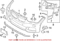 Tow Hook Cover for BMW (OEM 51118072810)