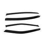 Window Deflector Visor Set of 4 for Nissan Maxima (2016–2023) Black