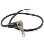 ON/OFF Handlebar Switch for Motorcycle (Push Button, Self-Return, Green)