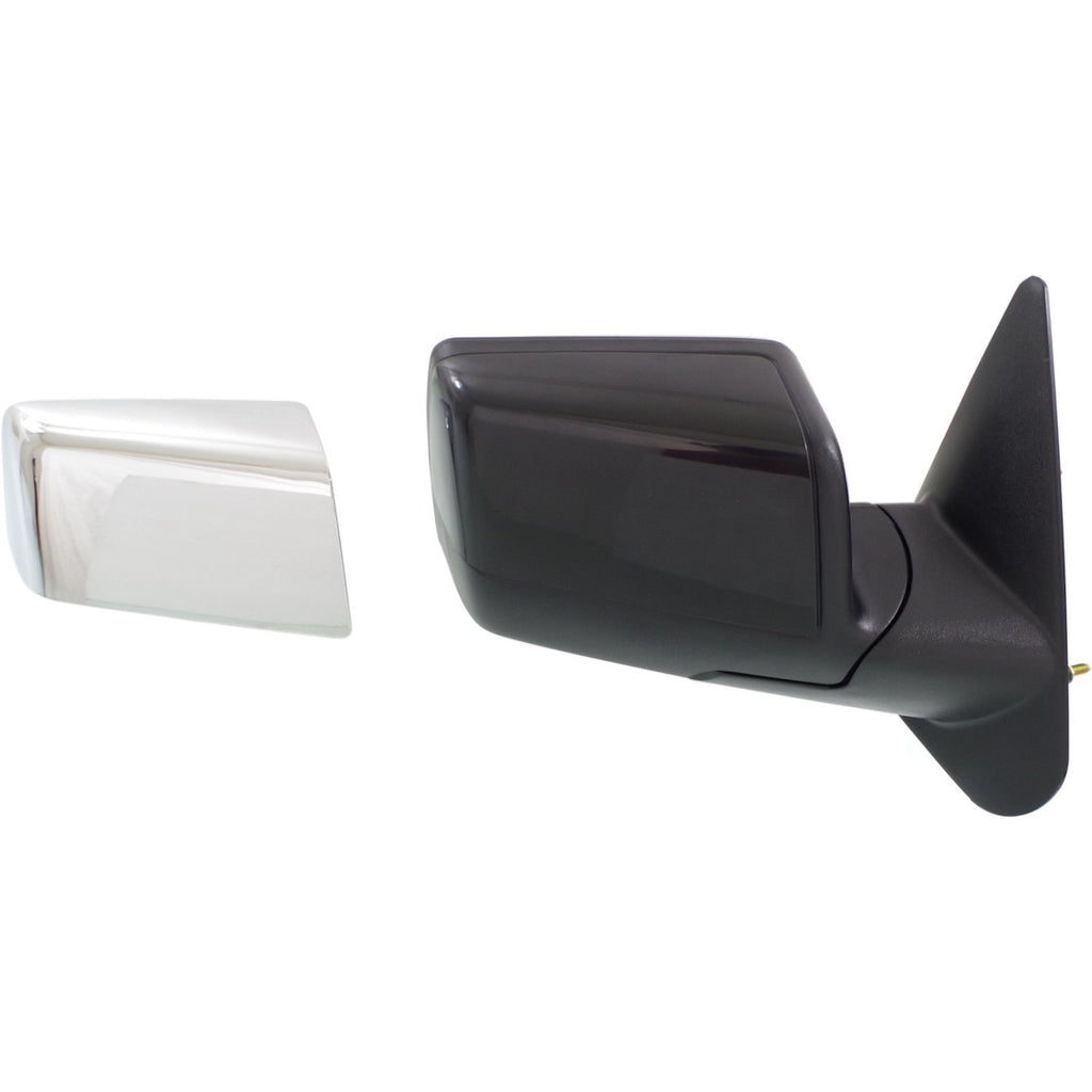 Set of 2 Manual Mirrors for Ford Ranger (2006–2011) with Chrome Caps