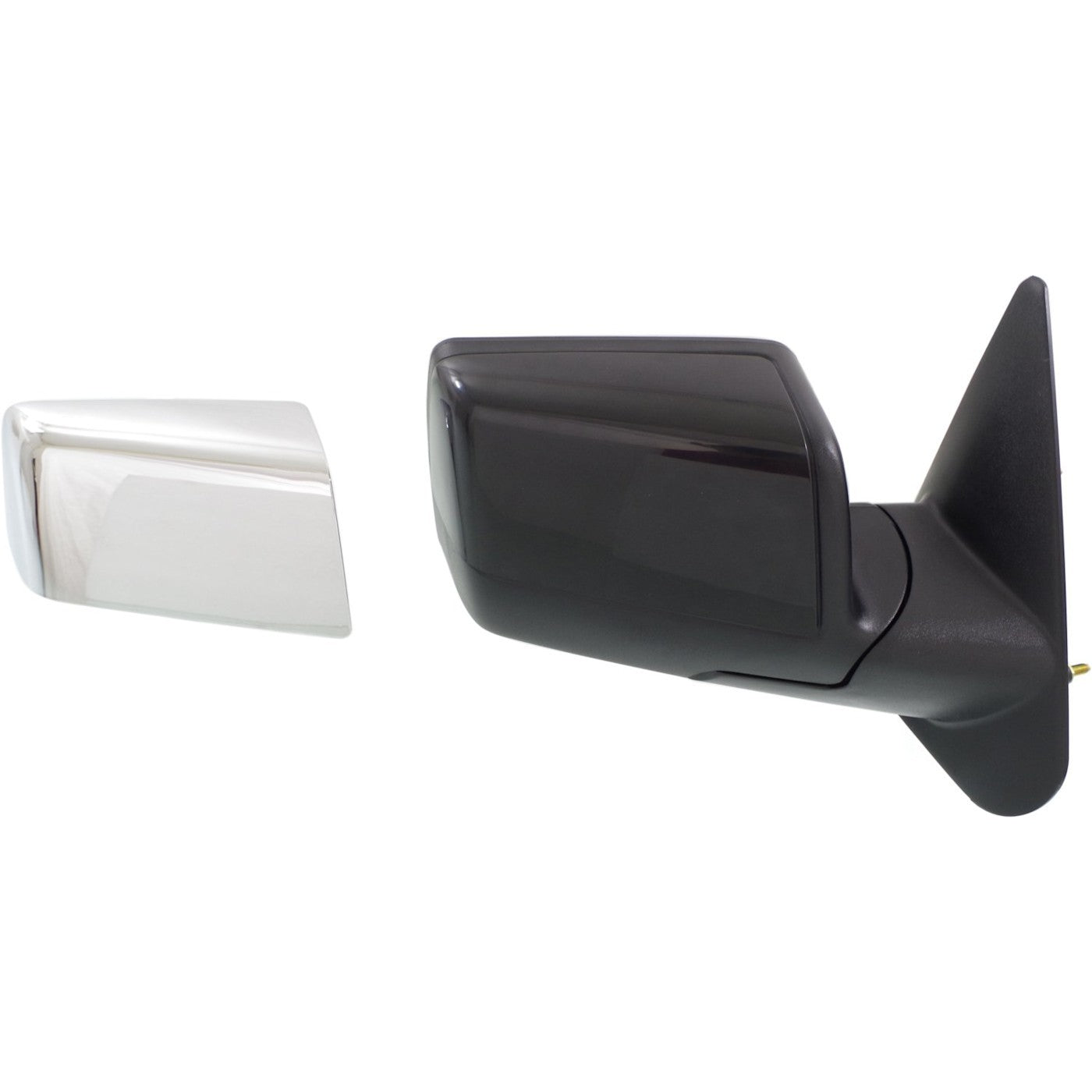 Set of 2 Manual Mirrors for Ford Ranger (2006–2011) with Chrome Caps