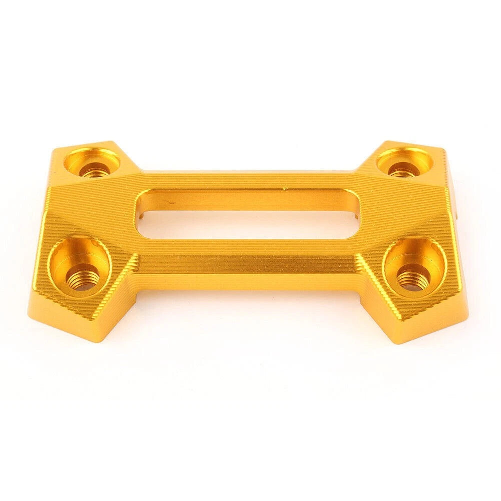 HandleBar Fat Bar Riser Mount Clamp Top Cover for Kawasaki Z900 (2017–2022) GOLD