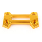 HandleBar Fat Bar Riser Mount Clamp Top Cover for Kawasaki Z900 (2017–2022) GOLD