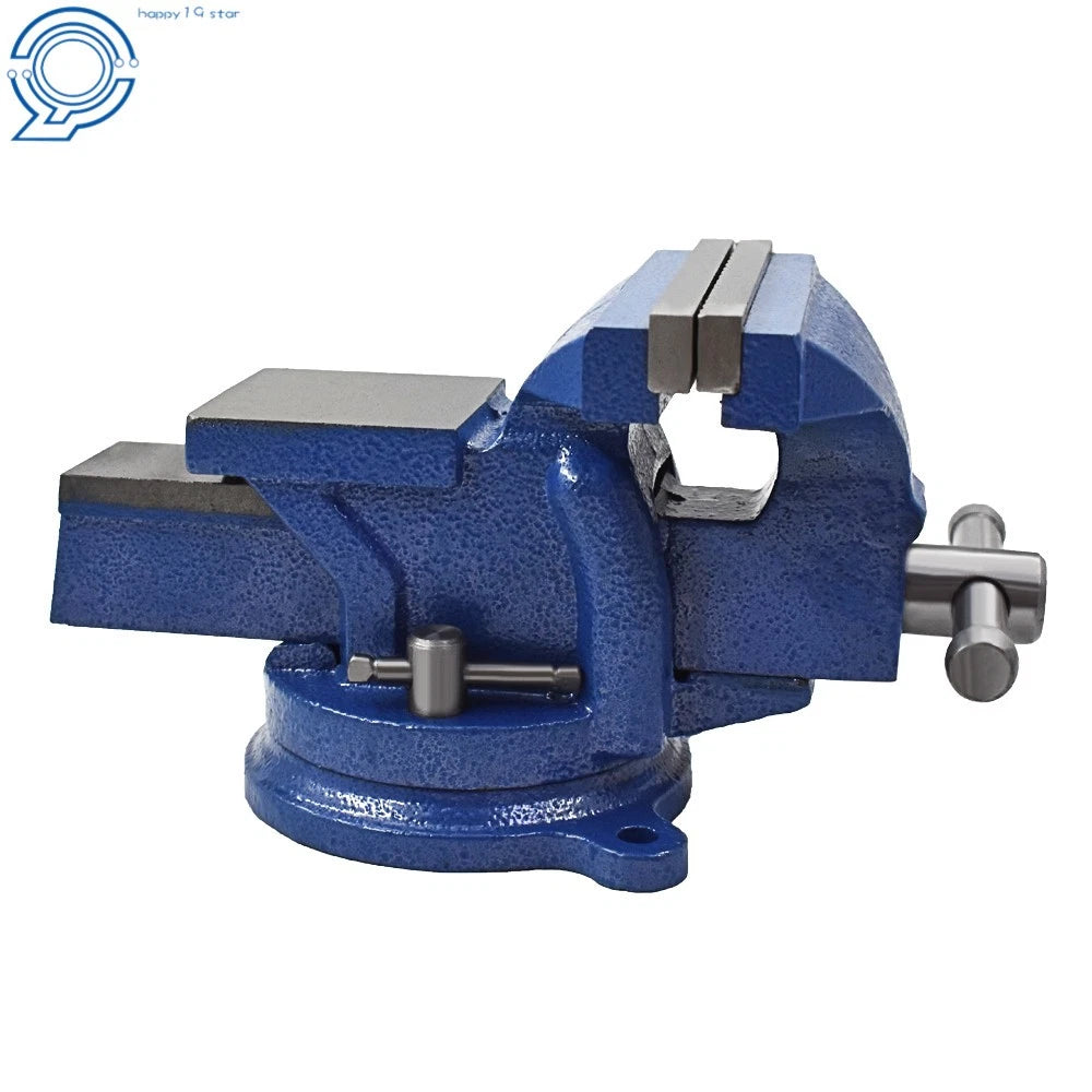 5" Heavy Duty Steel Bench Vise with Anvil for Workbench (Fits Most Models)