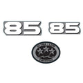 Horsepower Label Decal Sticker for Yamaha Outboard Engine Cover (1985)
