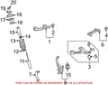 Front Left Steering Knuckle for Saab (18060689)