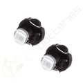 4X T3 Neo Wedge 2835 LED Bulbs for A/C Climate Heater Control (12V)