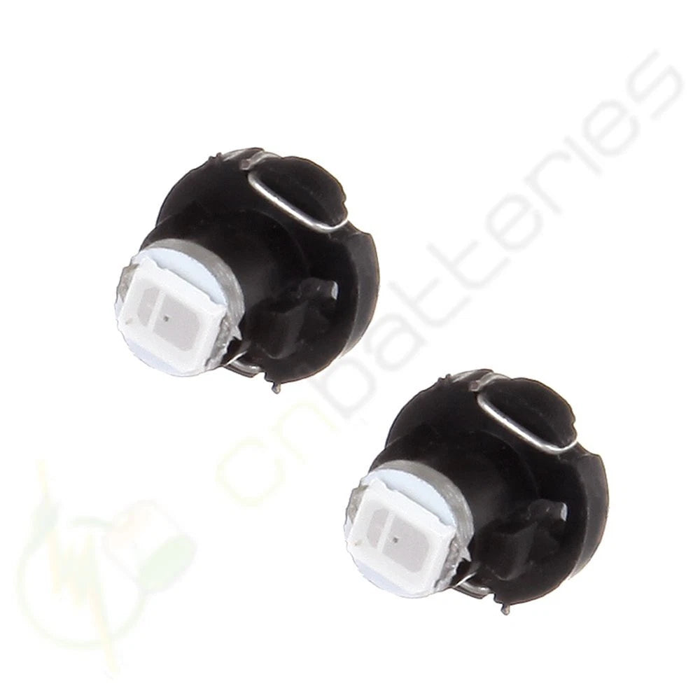 4X T3 Neo Wedge 2835 LED Bulbs for A/C Climate Heater Control (12V)