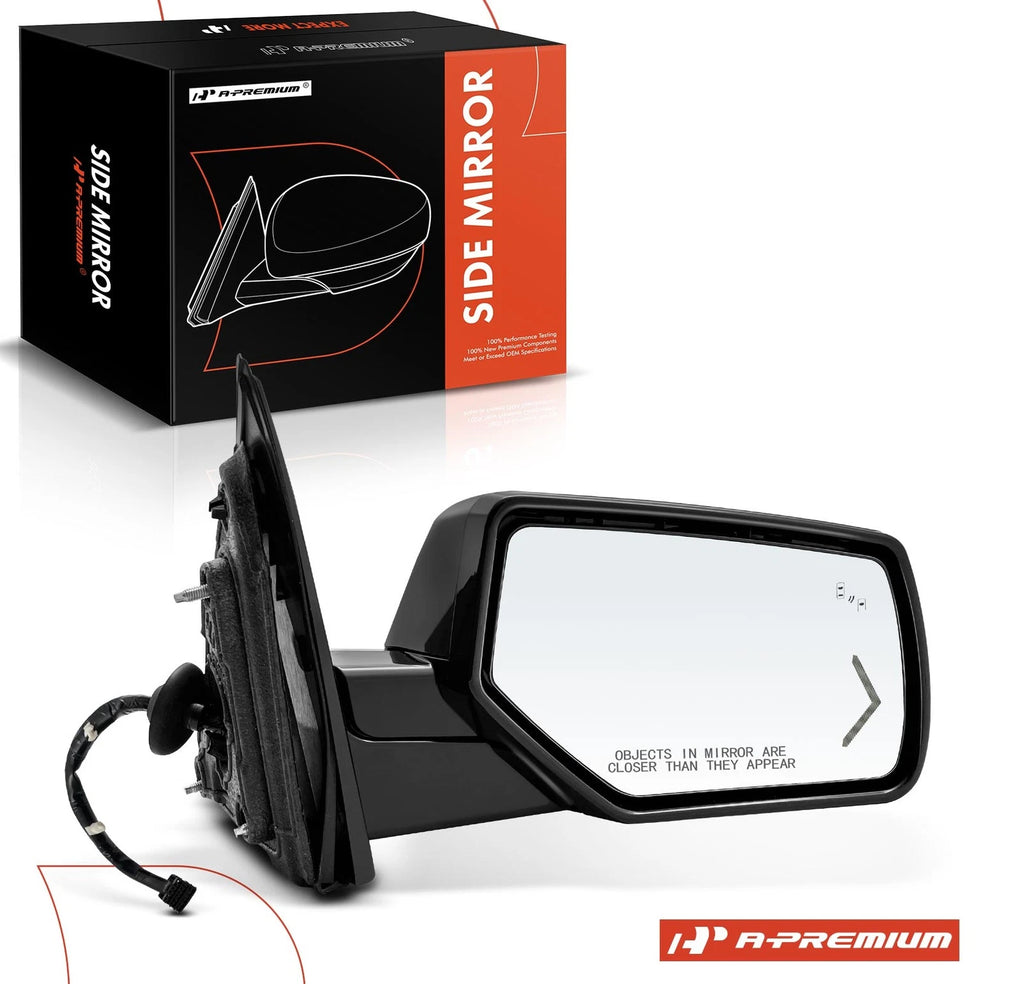 Power Fold Blind Spot Passenger Mirror for Chevy Tahoe GMC (2015–2020)
