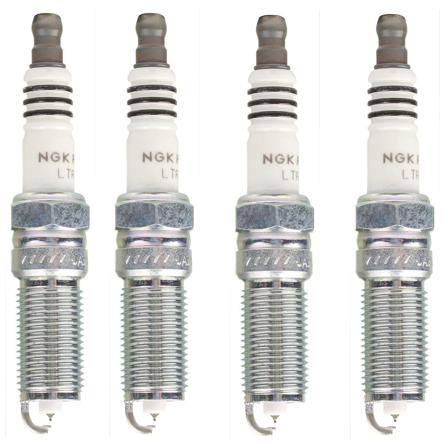 Set of 4 NGK Ruthenium HX Spark Plugs LTR6BHX for Envision ATS Camaro (2016–2020)
