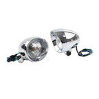 Custom Chrome Motorcycle Passing Spot Light Fog Lamp -  Lights