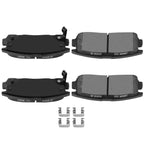Front & Rear Drilled Rotors Brake Pads for Chevrolet Equinox (2010–2017)