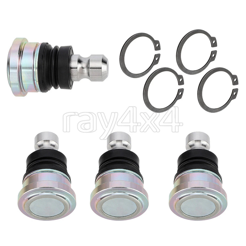 4X Upper Lower Ball Joint for Polaris RZR XP XP4 1000 (2014–2024) PRO XP RS1 Turbo