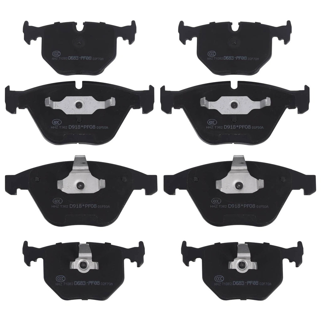 Ceramic Brake Pads for BMW 525i 525xi 528i 530i 530xi 535xi (2001–2010)