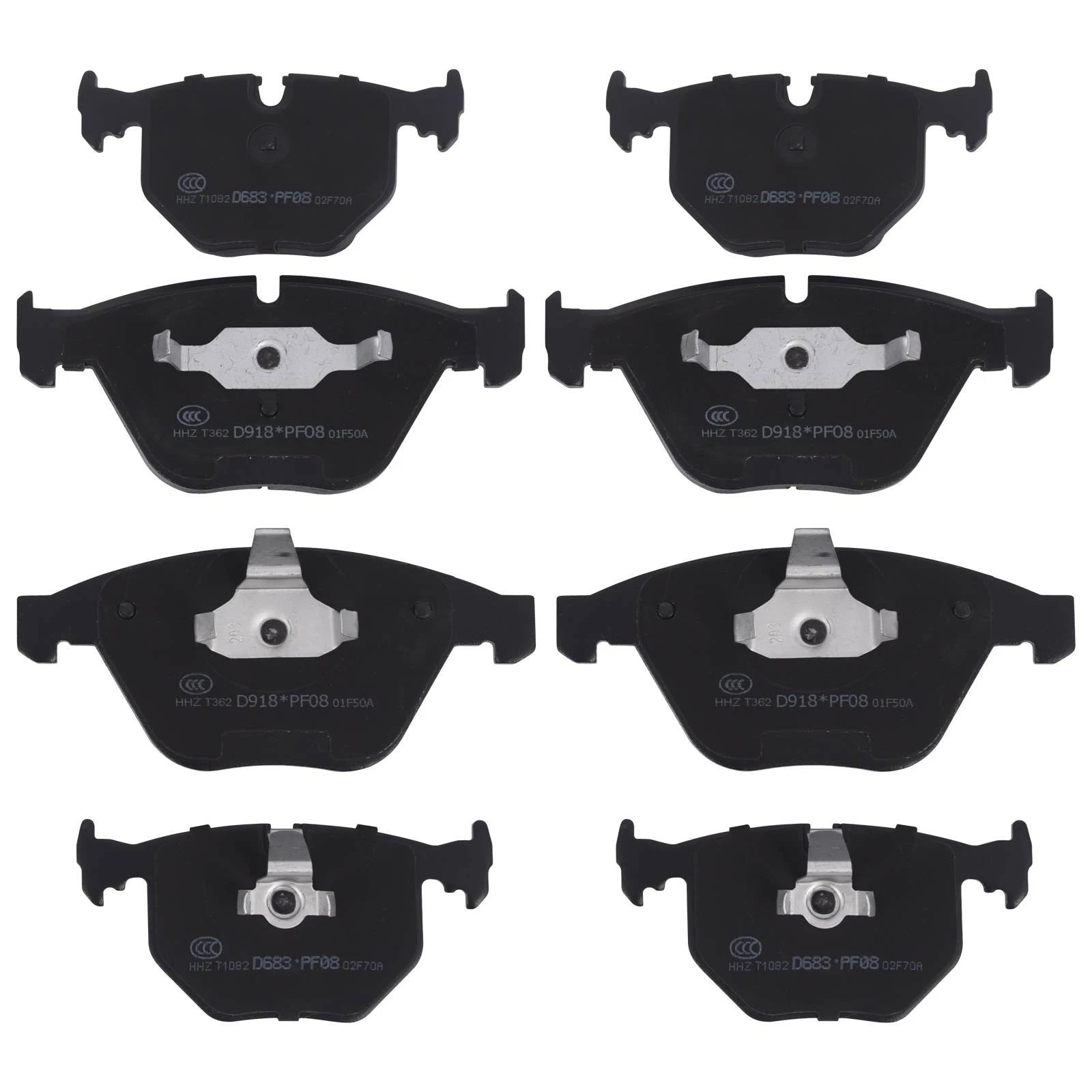 Ceramic Brake Pads for BMW 525i 525xi 528i 530i 530xi 535xi (2001–2010)