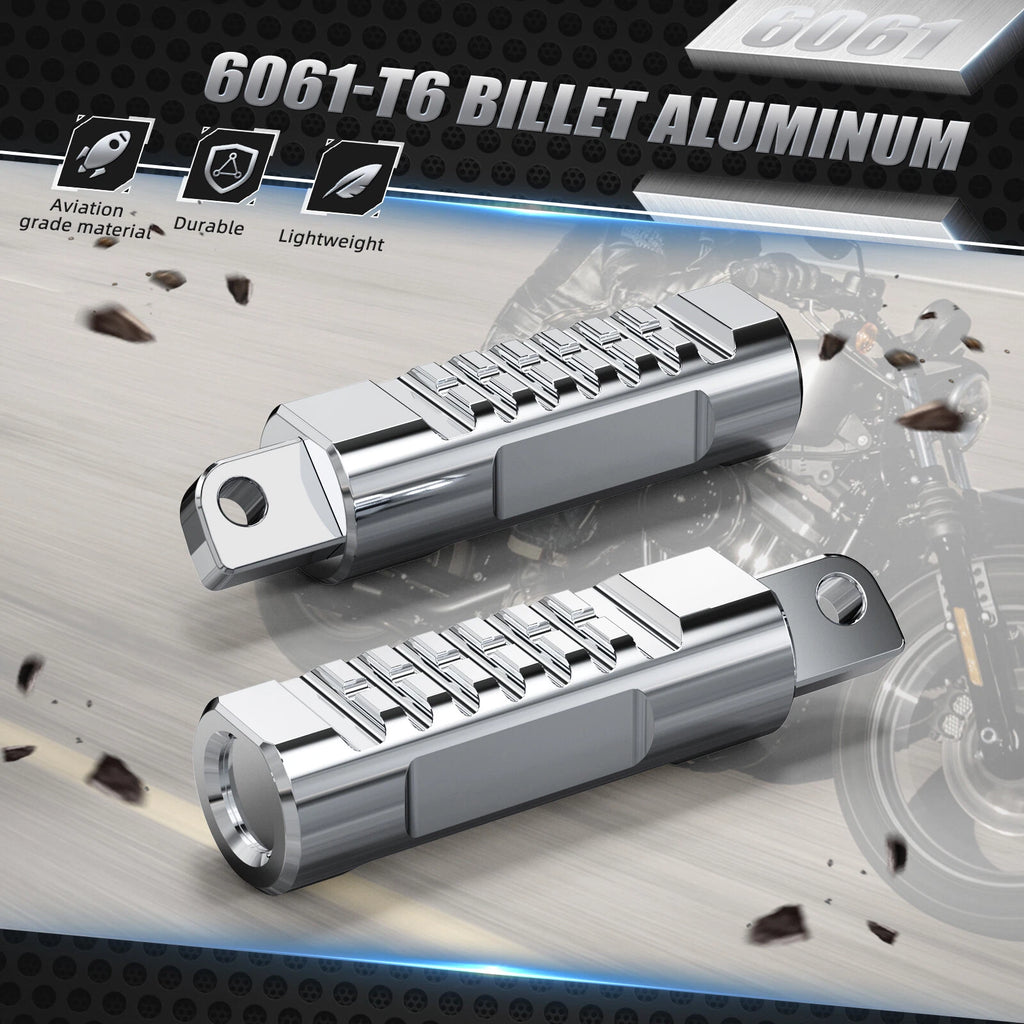 Rider Footpegs for Harley Iron 883 XL883N (2009–2018), Iron 1200 XL1200NS (2018–2021)