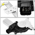 Front Left Window Regulator with Motor for Subaru Legacy Outback (2010–2014)