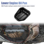 Engine Oil Pan for Toyota Camry (1994–2006) No. 1210162060, Black