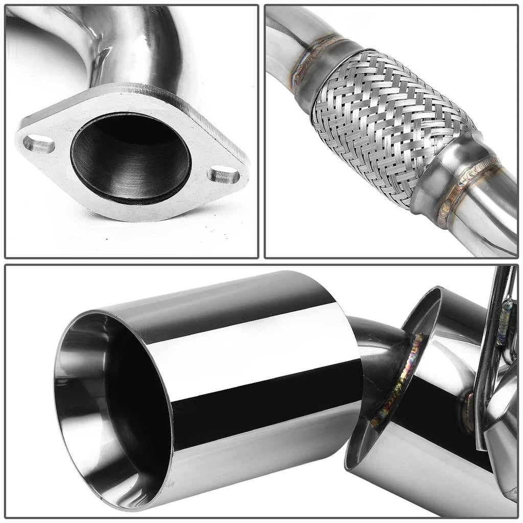 Dual Muffler Catback Exhaust System for Nissan 370Z Z34 (2009–2020)