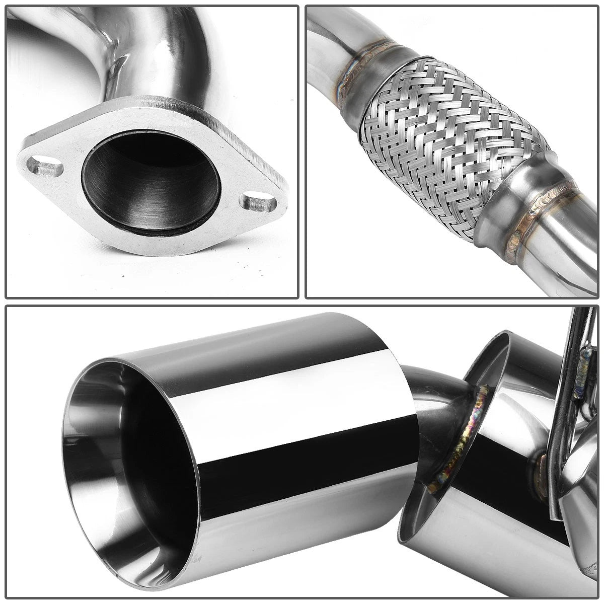 Dual Muffler Catback Exhaust System for Nissan 370Z Z34 (2009–2020)