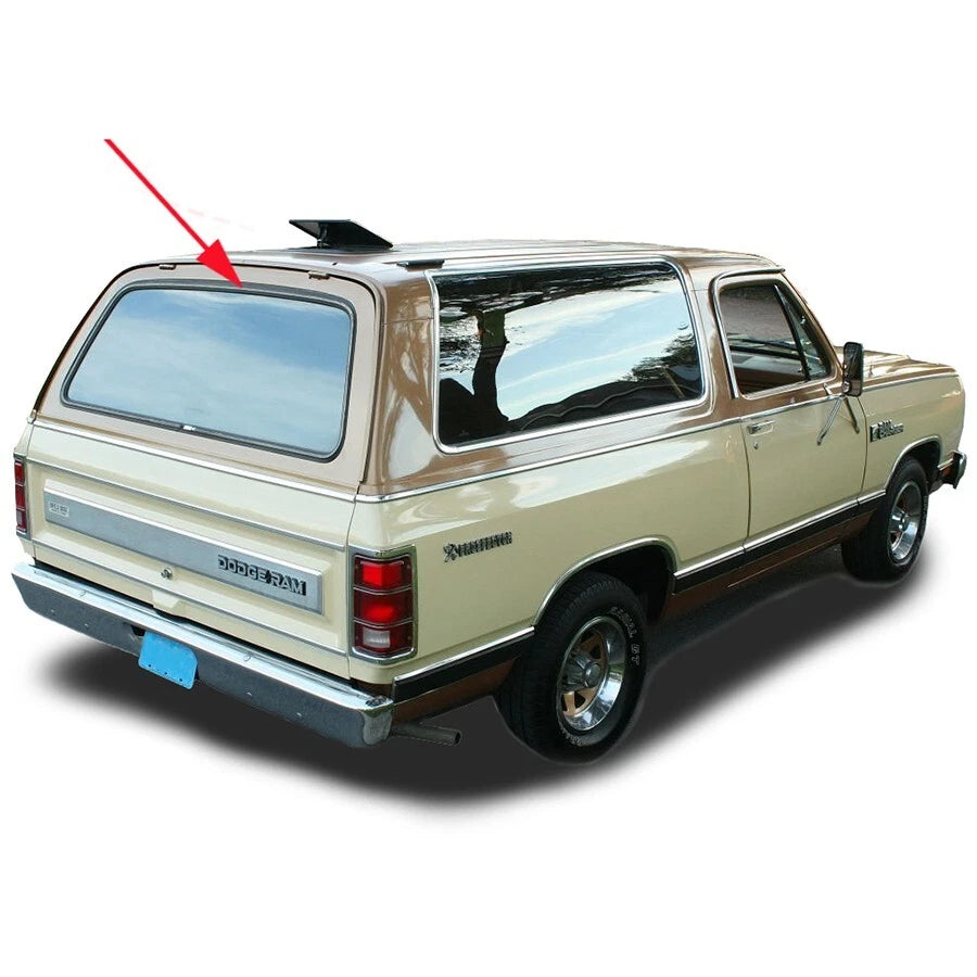 Rear Window Glass Weatherstrip Seal Replacement for Dodge Ramcharger (1981–1993)